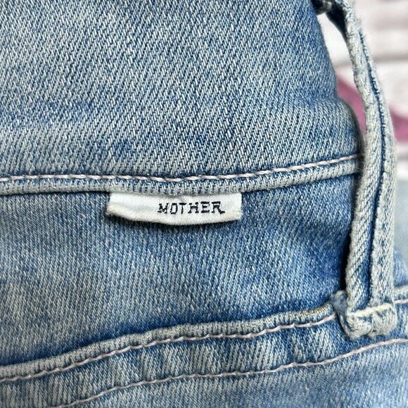 MOTHER DENIM The Lace Up Dazzler Ankle Jeans - Picture 6 of 12